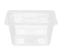 DECHOUS Contenedor para Cocción Lenta con Tapa Transparente Caja Resistente para Sous Vide Almacenamiento de Alimentos y Preparación de Comidas Recipiente de Gran Capacidad para Cocina