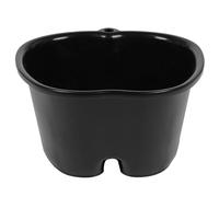DECHOUS Cubo para Baño de Pies Función de Masaje, Cubo de Pie de Plástico Negro, Calentador de Agua Portátil para Limpieza y Relajación, Adecuado para Uso Doméstico y Spa Personal