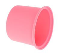 DECHOUS Cuenco de Silicona para Cera 200 Ml Rosa, Calentador Antiadherente para Depilación, Accesorio para Máquina de Terapia de Cera, Adecuado para Uso Profesional y Limpieza Sencilla