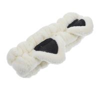 DECHOUS Diadema para Lavar Cara con Diseño Orejas de Gato Elástica y Banda y Antideslizante para Mujeres y Chicas Spa y Maquillaje