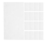 DECHOUS Discos Desmaquillantes Faciales de Algodón sin Tejer 500 Unidades Tamaño 148 X 79 CM Elásticos y Suaves para Uso Seco y Húmedo Ideales para Limpieza Tónico y Mascarillas