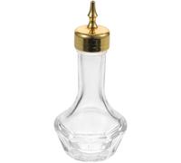 DECHOUS Dispensador de Amargo Estilo Japonés de Vidrio Dorado de 30ml, Ligero y Fácil de Almacenar para Cócteles Vintage en Casa o Bar