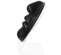 DECHOUS Entrenamiento de Perforación Facial Modelo de Silicona para Nariz y Boca, Soporte Integrado, Uso en Prácticas de Piercing y Exhibiciones Educativas