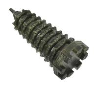 DECHOUS Escultura Torre de Wenchang de Jade Verde para Decoración del Hogar y Oficina, Obra Artística Finamente Elaborada Que Aporta Energía Positiva y Buena Fortuna