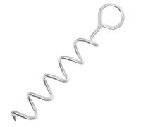 DECHOUS Estaca Metálica para Perros Espiral Anclaje de Tierra Resistente Punta Afilada Tamaño Reforzado y Portátil para Exterior Jardín Casetas Perros y Entrenamiento