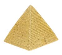 DECHOUS Estatua De Pirámide Egipcia: Minifiguras De Pirámide Egipcia De Resina Modelo Dorado Modelo De Construcción del Antiguo Egipto Recuerdos Decoración De Mesa Estantería Escritorio