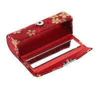 DECHOUS Estuche Japonés para Lápiz Labial Rojo, Organizador Portátil de Tela Que Protege y Facilita el Transporte Diario en Celebraciones y Excursiones