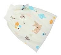 DECHOUS Falda Pañal para Niña Algodón Puro Cintura Alta Transpirable y Lavable Falda Adorable y Protectora para Niña Evita Fugas y Protege la Piel Sensible