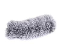 DECHOUS Funda Antiviento para Micrófono de Mano Pelo Sintético Protector Acústico para Grabación y Entrevistas al Aire Libre Pantalla Antiviento Duradera Conferencias