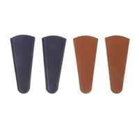 DECHOUS Funda Protectora para Tijeras de Cuero 4 Piezas, Colores Azul y Amarillo, Ligera y Portátil, Compatible Tijeras de Costura y Cortaúñas, Adecuado para Manualidades y Artesanía