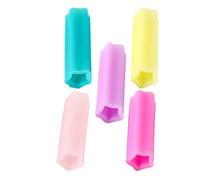 DECHOUS Fundas de Silicona para Pinzas de Manicura 5 Unidades Protección para Cortacutículas Multicolor Uso Profesional y Doméstico Cuidado de Uñas Color Aleatorio