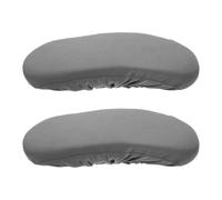 DECHOUS Fundas para Largas de Esponja de Oficina Silla de Reposabrazos para Rectangular, Almohadillas Ergonómicas Transpirables Horas en Trabajo Escritorio