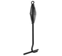DECHOUS Fundido Elevador Portátil Tapa Espiral Mango de Hierro en Accesorio Compacto de para Camping, Cocina Aire Libre para Ollas de Horno Holandés