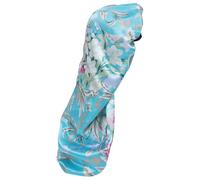 DECHOUS Gorro de Satén Cuidado del Cabello Mujer Talla Única Banda Elástica de Ala Ancha Suave Transpirable para Dormir y Proteger Rizos y Cabello Largo