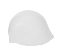 DECHOUS Gorro de Silicona Blanco para Teñir el Cabello, Cuero Cabelludo Cómodo, Fácil de Usar, Adecuado para Salones de Peluquería y Técnicas de Mechas