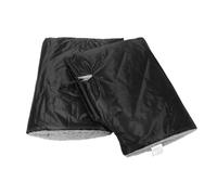 DECHOUS Guantes para Manillar de Motocicleta Invierno, Mitones Térmicos Impermeables Forro Grueso de Felpa, Protectores a Prueba de Viento para Scooter y Bicicleta Eléctrica, Color Negro