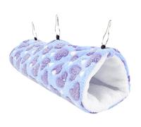 DECHOUS Hamaca Colgante para Hámster y Pequeño Mamífero, Cama Cómoda de Tela Resistente a Arañazos, Diseño Innovador y Estructura para Hogar o Tienda de Mascotas