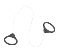 DECHOUS Herramienta de Corte Portátil y Cómodo para Cerámica y Arcilla con Mango Plástico Negro, Alambre de Acero Inoxidable para Artistas de Cerámica y Sesiones de Modelado Manual