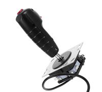 DECHOUS Joystick de Vuelo Palanca de Vuelo Accesorio para Consola de Juegos Aleación de Aluminio y Pvc Micro-movimiento Vibración