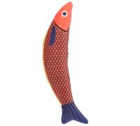 DECHOUS Juguete para Gatos de Peluche con Hierba Gatera Diseño de Pez Caricatura Resistente para Morder Interactivo y Entretenido para Gatos Interiores