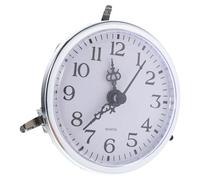 DECHOUS Kit de Partes de Reloj Marco de Cristal y Esfera Redonda para Bricolaje, Adecuado para Decoración Versátil en Estantes y Espacios Interiores