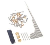 DECHOUS Kit de Reparación para Saxofón Alto Varilla, Resortes y Tornillos, Accesorios de Mantenimiento para Instrumentos de Viento, Piezas de Repuesto para Saxofón, 1 Juego para