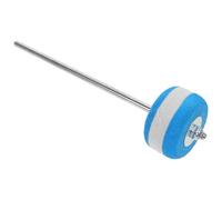 DECHOUS Maza para Pedal de Bombo de Fieltro Azul y Repuesto Varilla Metálica Accesorio para Batería Compatible Múltiples Modelos Adecuado para Práctica y Estudio de Percusión