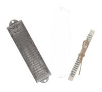 DECHOUS Mezuzá Religiosa Metálica Decorativa con Pergamino de 132 MM en Acabado Plateado Antiguo Símbolo Judío para Decoración de Puertas y Hogar Artesanía Vintage Ligera y Práctica