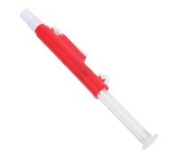 DECHOUS Micropipeta Calibrada Manual para Laboratorio Resistencia Química y Fácil Mantenimiento, Color Rojo, Adecuado para Biología Molecular E Inmunología