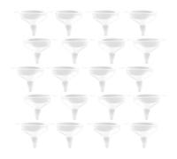 DECHOUS Mini Embudos de Plástico Pp para Llenado de Lociones sin Fugas, Pack de 30 Unidades, Ideales para Transferencia y Dispensación de Líquidos en Cosméticos