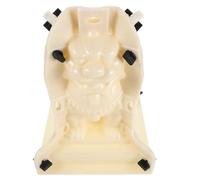 DECHOUS Molde para Figura de León de Hormigón Molde de Cemento para Arte de Balcón de Jardín para Exteriores para Esculturas de Yeso y Cemento Adecuado para Decoración de Porche y Patio