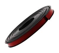 DECHOUS Moldura de Goma Autoadhesiva en Forma Muebles y Encimeras, Material Tpe Doble Capa, Compatible, Color Negro, Protección de Bordes sin Costuras