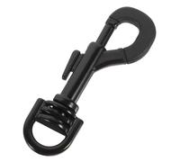 DECHOUS Mosquetón Giratorio de Hierro para Saxofón y Bolsos, Gancho Ligero y Resistente para Correas de Mochila y Bandolera, Uso Profesional para Saxofonistas