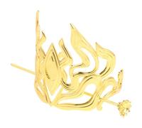 DECHOUS Palillos para el cabello hombre horquilla pequeña de metal estilo antiguo accesorio hanfu tradicional chino para moños tocado vintage dorado ligero y transpirable para