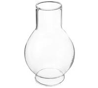 DECHOUS Pantalla para Velas de Vidrio Transparente Cilíndrica, Cubierta Protectora a Prueba de Viento, Funda Decorativa para Portavelas del Hogar, Accesorio Funcional para Decoración