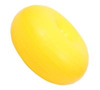 DECHOUS Pelota de Pilates Profesional de PVC Amarilla para Ejercicios de Acondicionamiento y Mejora Postura en Entrenamientos de Equilibrio y Fitness