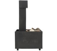 DECHOUS Pequeña Fuente Agua Decorativa para Mesa de Interior Diseño Artístico y Material Abs, Adecuado para Oficina y Hogar Creando un Ambiente Relajante