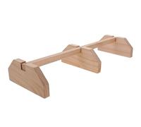 DECHOUS Percha de Madera para Gallinas y Loros Soporte Multifuncional de Puesto de Pollo Barra Robusta Tamaño Mediano para Gallineros Uso en Entrenamiento y Cuidado de Aves Pequeñas