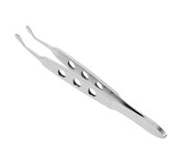 DECHOUS Pinzas Extractoras de Glándulas de Meibomio de Acero Inoxidable para Párpados Pequeñas 3X4 CM Herramienta de Masaje Ocular para Ojos Secos y Cuidado del Párpado Punta Suave