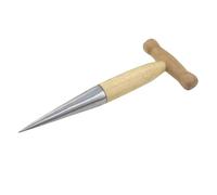 DECHOUS Plantador de Bulbos de Acero Inoxidable con Punta Afilada y Mango Ergonómico para Jardinería Herramienta Manual para Plantar Cultivo y Siembra en Jardín Suministros para