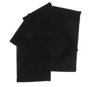 DECHOUS Protector de Cuadro de Bicicleta de Montaña Neopreno 4 Piezas Negras Funda Antirrayaduras y Resistente a Impactos para Protección del Tubo y Uso Portaequipajes