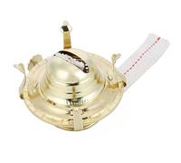 DECHOUS Quemador de lámpara Queroseno Vintage de aleación de Aluminio con Mecha integrada, Accesorio de Repuesto para lámparas de Aceite Retro, práctico y Duradero para Uso prolongado