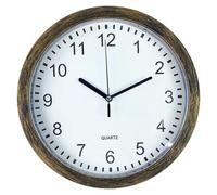 DECHOUS Reloj de Pared Vintage con Caja de Almacenamiento Silencioso para Sala de Estar Diseño Creativo y Funcional en Plástico y Vidrio Orgánico