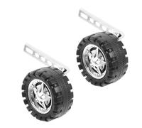 DECHOUS Ruedas de Entrenamiento para Bicicleta Infantil de Estabilizadores Duraderos con Soporte Resistente Accesorios Seguros para Niñas Que Aprenden Pedalear Fácil Color Color Aleatorio