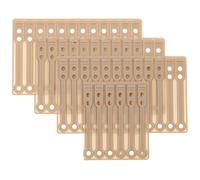 DECHOUS Rulos para Permanente de Cabello Corto Banda Elástica Marrón Rizador Portátil para Mujer Kit de Rulos para Peinados y Ondulación en Salones y Uso Doméstico