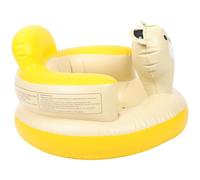 DECHOUS Silla Inflable para Niños Pequeños de Pvc Soporte Espalda, Asiento Suave y Cómodo para Ducha, Adecuado para Bebés y Aprendizaje de Sentarse