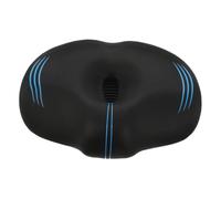 DECHOUS Sillín de Bicicleta sin Punta Extragrande Cojín Acolchado de 30 | Diseño Hueco Ventilado, Base Ensanchada y Montaje Fácil, para Montaña y Cruiser