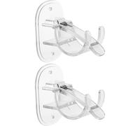 DECHOUS Soporte Autoadhesivo Resistente y Moderno para Barra de Cortina sin Taladro Material Abs y Goma, Adecuado para del Hogar y