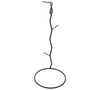 DECHOUS Soporte Colgante para Macetas de Plantas Aéreas de Hierro Negro Soporte Hidropónico Metálico para Globo Terrario de Mesa Estante para Jarrones Hidropónicos Decoración para