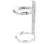 DECHOUS Soporte de 5kg para Incendios de Hierro Resistente de Extintor Color Plata Instalación Fácil y Adecuado para Aula Barco